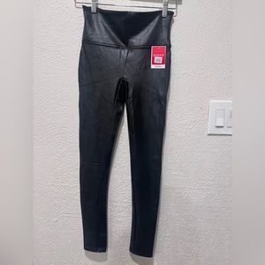 NWT Spanx faux leather leggings